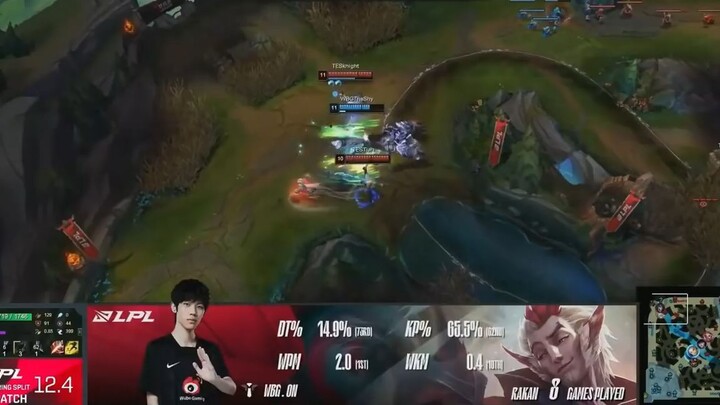 TES vs WBG _ Highlights - Game 1 _ Tuần 8 Ngày 5 _ LPL Mùa Xuân 2022