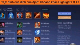 Cực định của đỉnh của đỉnh " Khoảnh khắc Highlight " #7