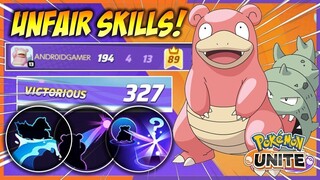 SLOWBRO IS THE BEST POKEMON SUPPORT | Pokemon Unite Gameplay