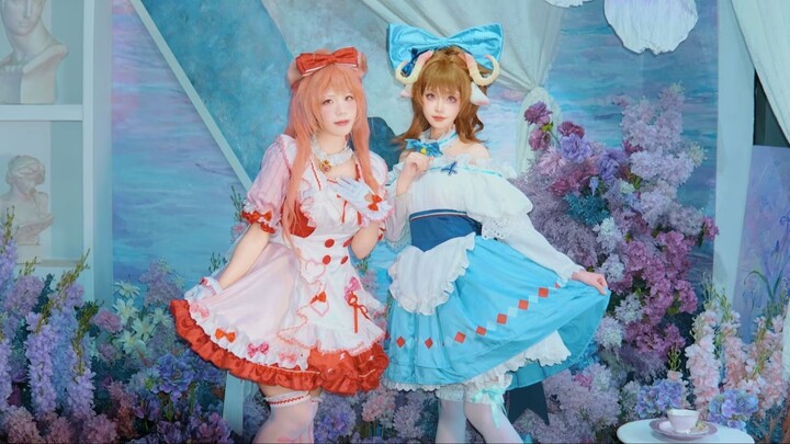 Blueberry 🫐 Strawberry 🍓 Mini Cakes! Cream Soda and Crown-shaped Lights ✨ [10.18 Aether's Birthday C