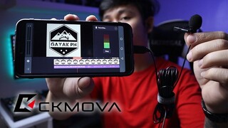 CKMOVA USB TYPE-C LAVALIER MICROPHONE UNBOXING AND REVIEW WITH AUDIO TEST