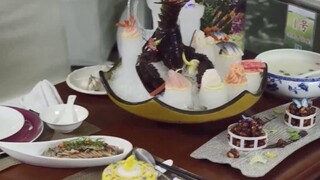 大叔一顿饭就花3000！不亏是老总，真敢点菜啊！