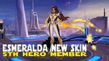 ESMERALDA HERO SKIN | UPCOMING ESMERALDA HERO SKIN | 5TH MEMBER OF HERO SQUAD | MOBILE LEGENDS!