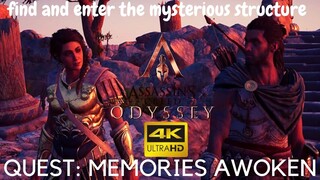 Assassin's Creed Odyssey Quest | Find and Enter the mysterious structure | Memories Awoken