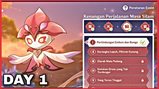 EVENT KENANGAN PERJALANAN MASA SILAM DAY 1 | PERJALANAN MASA SILAM GENSHIN