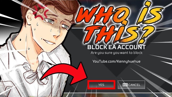 @CDawgVA Blocks me in APEX LEGENDS 😭😭😭