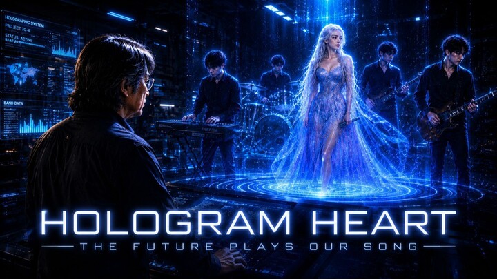 Alice Ingells & TeamGrau Band | Hologram Heart (Official Video) | Eurodisco
