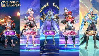 13 NEW SKIN | REVAMP ESTES EPIC, FANNY & CLAUDE VALENTINE, LANCELOT ZODIAC REVAMP, HARITH EPIC