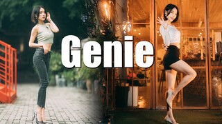 [Momo Full Dance] Cover Girls' Generation❤️Genie❤️Tell me your wish, what if it comes true (get your