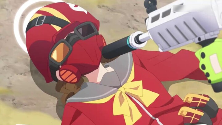 [Animation Tucao] He took half a magazine of bullets on his face without breaking the skin. This is 