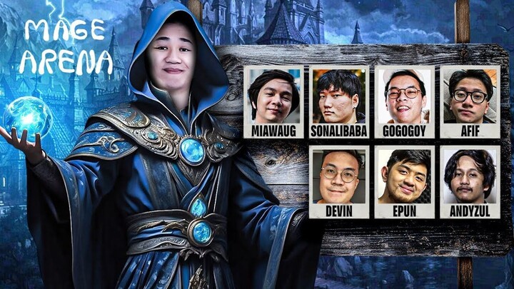 GAME ADU SIHIR 4vs4 BARENG TEMEN YOUTUBER LAMA - Mage Arena