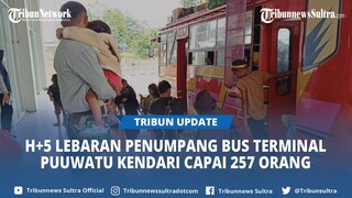 Rincian Jumlah Penumpang Bus Terminal Puuwatu Kendari Sultra Pada Puncak Arus Balik Lebaran 2024