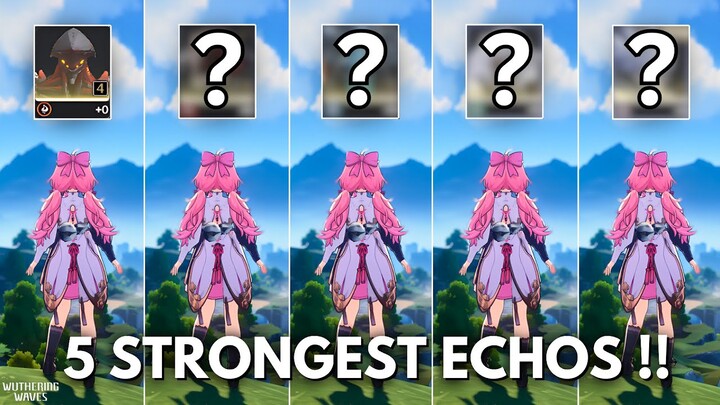 Top 5 Strongest Echoes!! Who to Use? [ Wuthering Wave ]