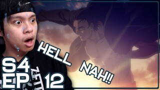 OH IT'S OVER!! | Attack on Titan Season 4 Episode 12 (71) Reaction