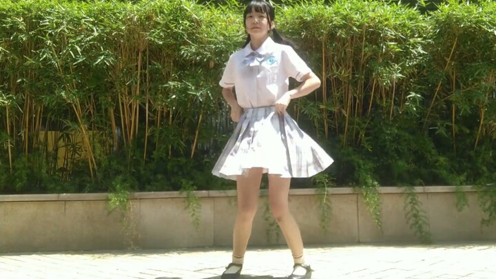 【White Peach】Dye Your Color Summer Edition! ! ! I love my little leather shoes! ! It's so windy! The