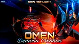 Omen Legendary Skin | Demonic Creation | Skin Highlight | Clash of Titans | CoT