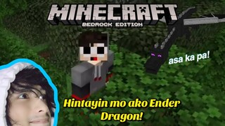 Talunin ang Ender Dragon | Minecraft PE Survival | PART #1