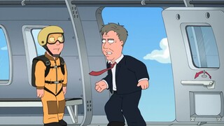 Family Guy: Pete was so engrossed in his skydiving that he forgot to open his parachute and nearly g