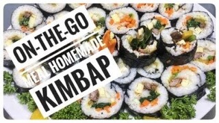 KOREAN KIMBAP/GIMBAP | CHECK OUT THE KIMBAP THAT I MADE