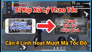 (Free Fire) Hướng Dẫn Cách Thao Tác Xử Lý Cân 4 Tốc Độ Hiệu Quả | Huy Gaming