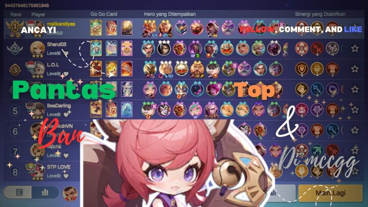 comander recommended untuk pemula mcgg