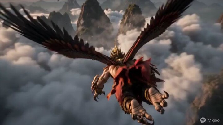 Garuda and Naga