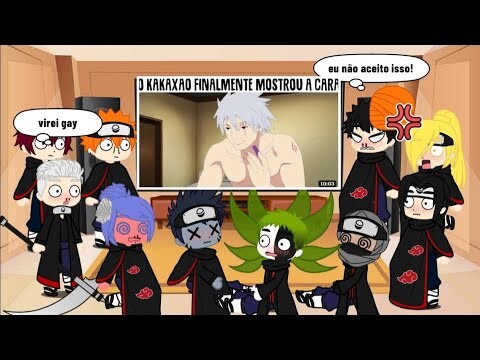 AKATSUKI React ao VERDADEIRO ROSTO DO KAKASHI SENSEI 😂❤️ TIO SAM