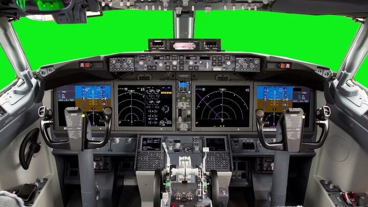 Green Screen Effects Footage for Aircraft Cockpits — Free Sharing!