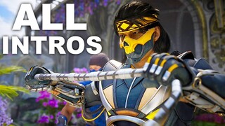 Mortal Kombat 1 Takeda All Intros MK1
