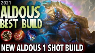 NEW ALDOUS IS HERE!! | Aldous Best Build in 2021 | Aldous 1 Hit Build and Gameplay - MLBB