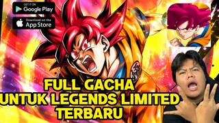 MENCOBA GACHA LAGI DI GAME DB LEGENDS YANG TERHOKI BISA DAPAT MUDAH DAPATIN LEGENDS LIMITED