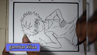 drawing hunterxhunter gigure kilua