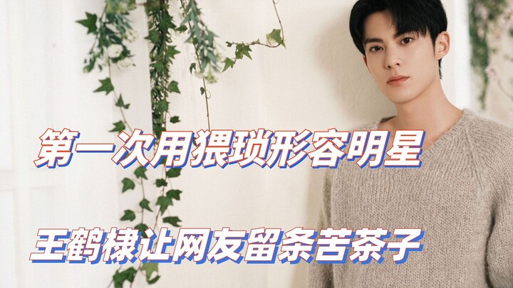 The first time Wang Hedi used the word "obscene" to describe a star, he asked netizens to leave a bi