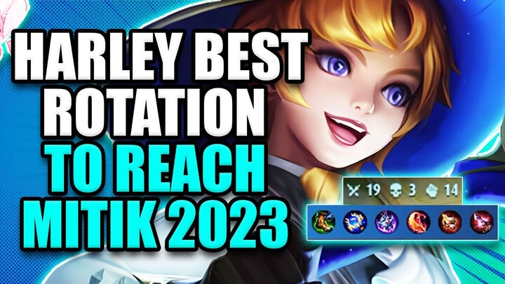 HARLEY BEST ROTATION TO REACH MITIK IN SOLO RANK 2023 [19 KILLS] 2ND ACCOUNT