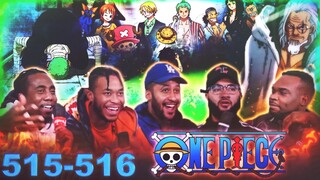 ZORO BECOMES MIHAWK'S STUDENT1 One Piece Ep 515/516 Reaction