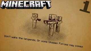 Minecraft THE UNSEEN FORCES III ตอนที่ 1 ผจญภัยหารูปปั้นทองคํา