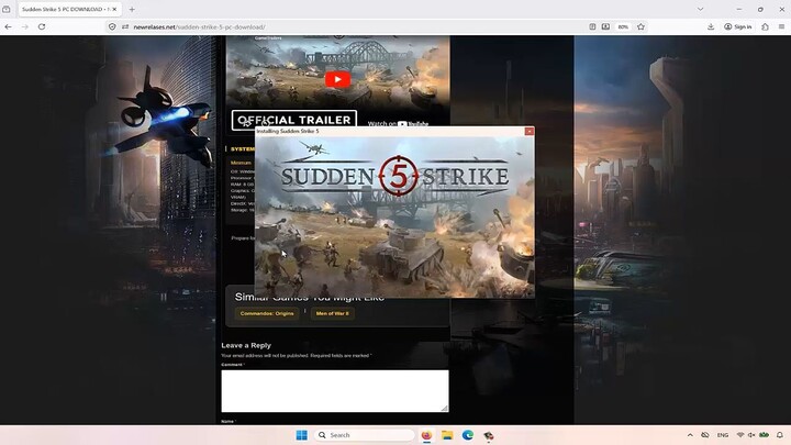 Sudden Strike 5 FREE DOWNLOAD PC