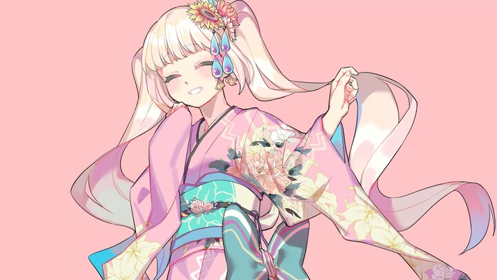 【神楽めあ】振袖和服/ふりそでーしょん【翻唱/PV付】【MeAqua动画制作委员会】