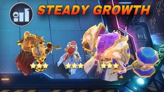 Latest Way to Use Steady Growth Synergy Rune in Magic Chess ‼️