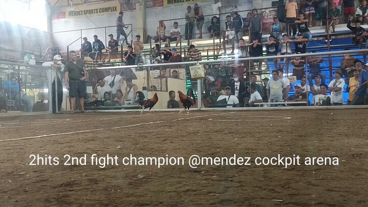 2hits 2nd fight champion @mendez cockpit arena