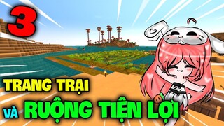 [ MINI WORLD SINH TỒN LIVE STREAM 3 ] : XÂY TRANG TRẠI VÀ RUỘNG TIỆN LỢI CÙNG ANH EM FAN