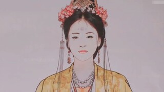 In the finale, Concubine Li committed suicide! I always thought that Concubine Li was just taking ad