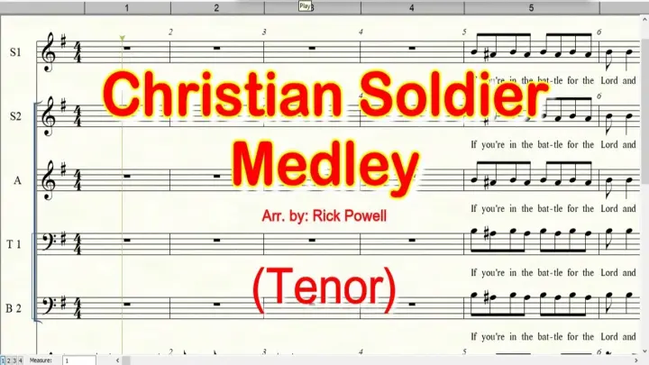 Christian Soldier Medley |Tenor