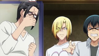 Funny scenes in anime "Azure Blue" 04