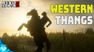 Western boahs do western thangs in Red Dead Online