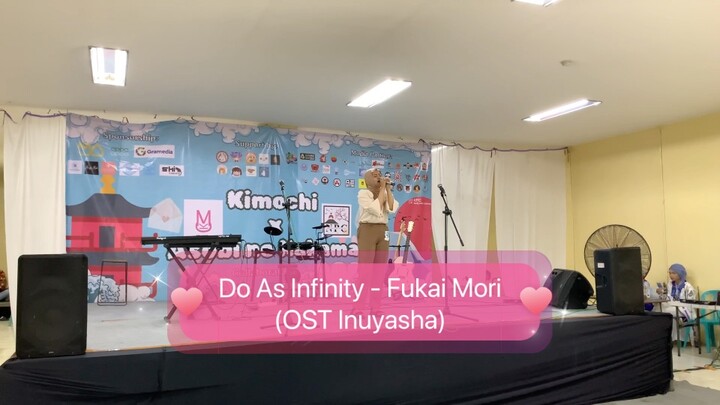 Do as Infinity - Fukai Mori (ost inuyasha) @ kimochi x asobi no nakama kediri 2024 #JPOPENT