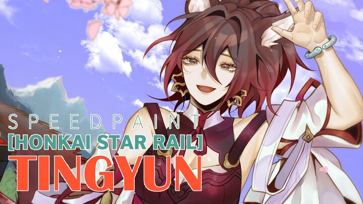 【Honkai Star Rail】Picnic with Tingyun! 【Speedpaint】