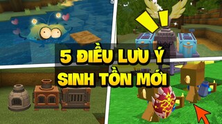 MINI WORLD: 5 ĐIỀU LƯU Ý QUAN TRỌNG KHI CHƠI SINH TỒN MỚI