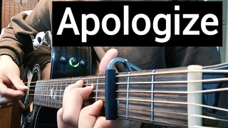 【附谱】超酷炫的Apologize! 新手进阶指弹曲