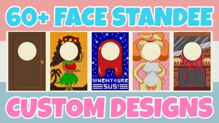 Best 60+ Face Cutout Standee Custom Designs In Animal Crossing New Horizons (Design ID Codes)